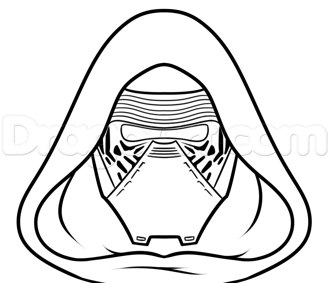 Kylo Ren Mask Coloring Pages How To Draw Easy Step 6 Art Class 1055x907 Kylo Ren Mask Coloring Pages How To Draw Easy Step 6 Art Class