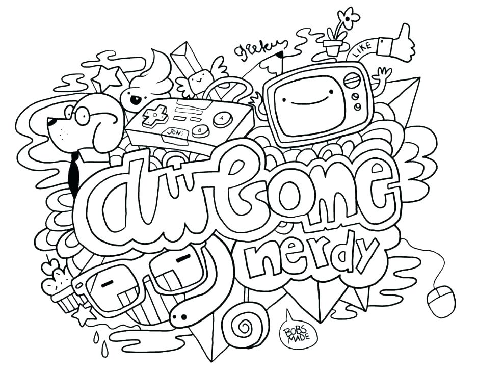 936x736 Doodle Art Coloring Pages Algebra Coloring Page Doodle Art
