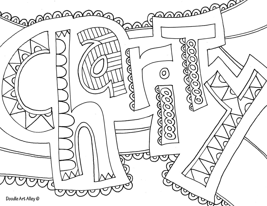 1035x800 Word Coloring Pages