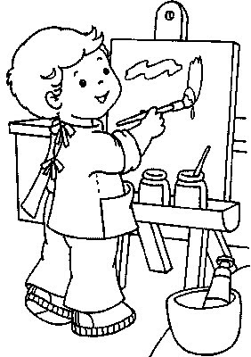 282x400 Nengaku Child Artist Kids Coloring Pages