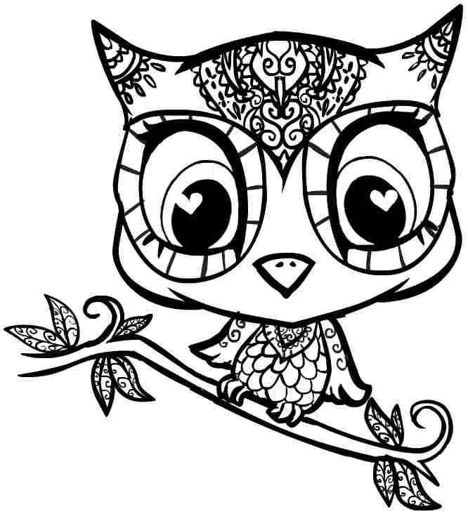 Free Printable Owl Coloring Pages Cartoon Owl Coloring Pages Free 666x732 Free Printable Owl Coloring Pages Cartoon Owl Coloring Pages Free