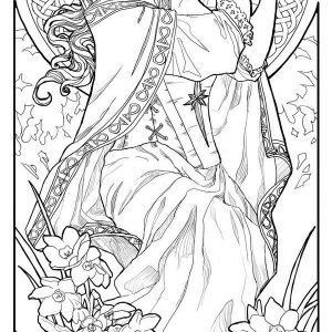 Art Nouveau Coloring Pages Adults Copy Wip Art Nouveau By Mseregon 300x300 Art Nouveau Coloring Pages Adults Copy Wip Art Nouveau By Mseregon