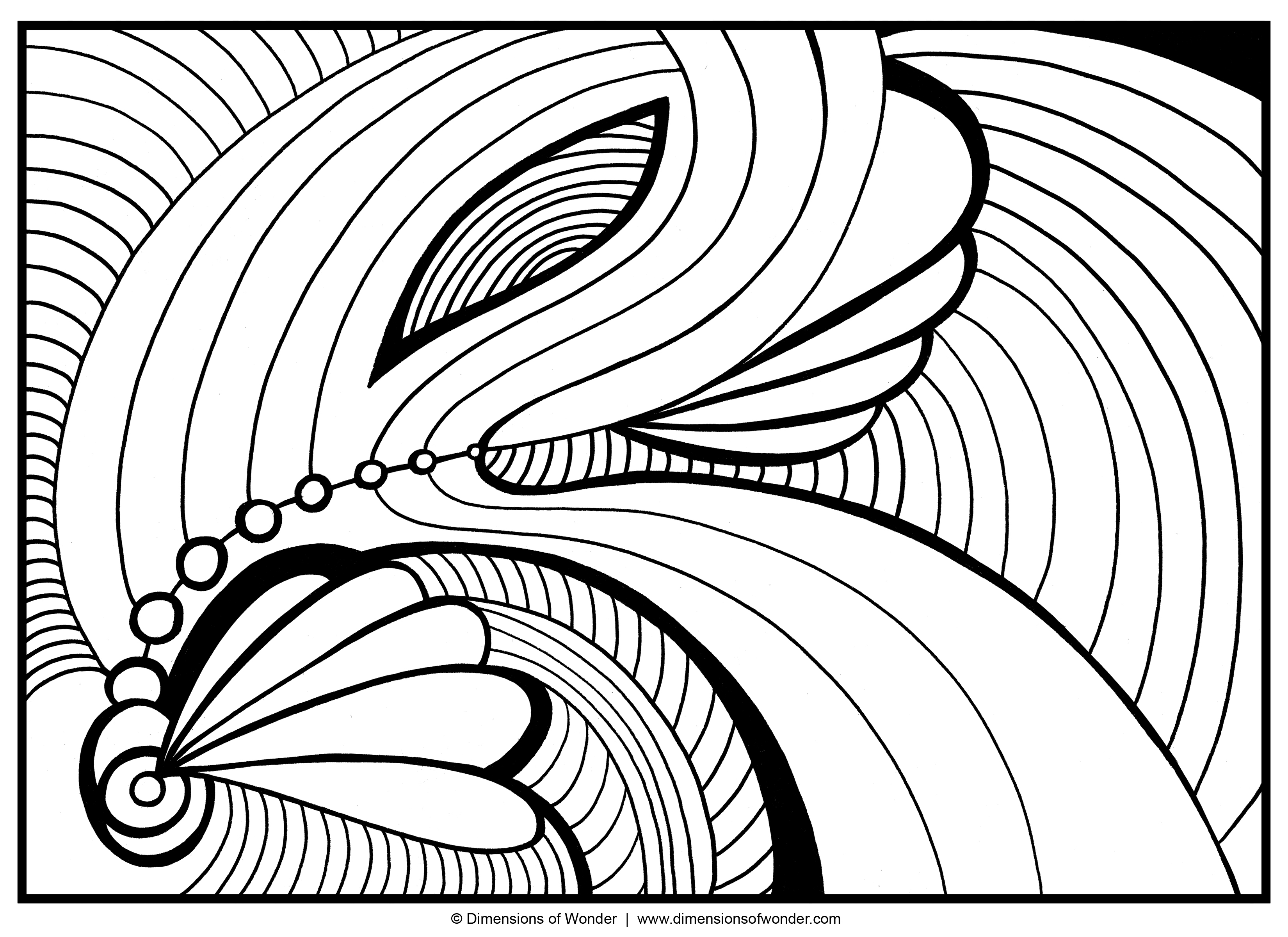 3300x2400 Abstract Coloring Pages