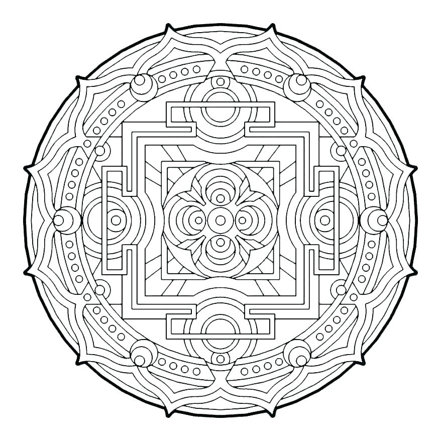 878x878 Circle For Coloring Circle Coloring Pages Circle Coloring Page