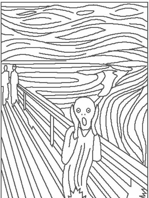 506x675 Art Coloring Pages