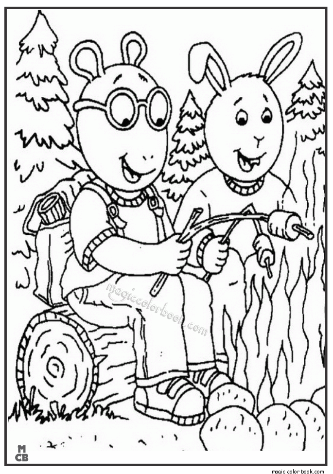 Arthur Coloring Pages 05 685x975 Arthur Coloring Pages 05