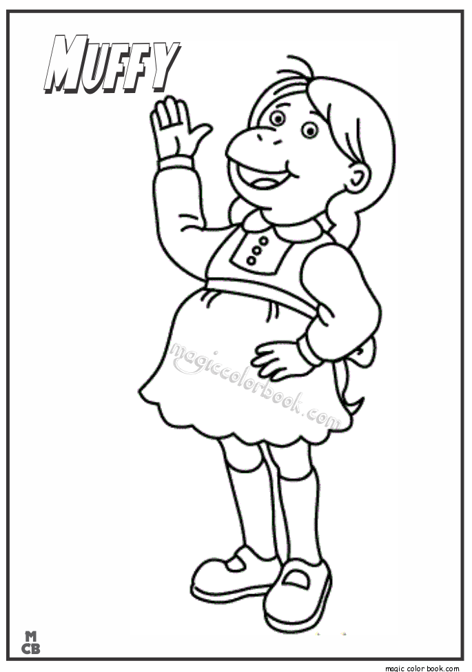 Arthur Coloring Pages Muffy 685x975 Arthur Coloring Pages Muffy