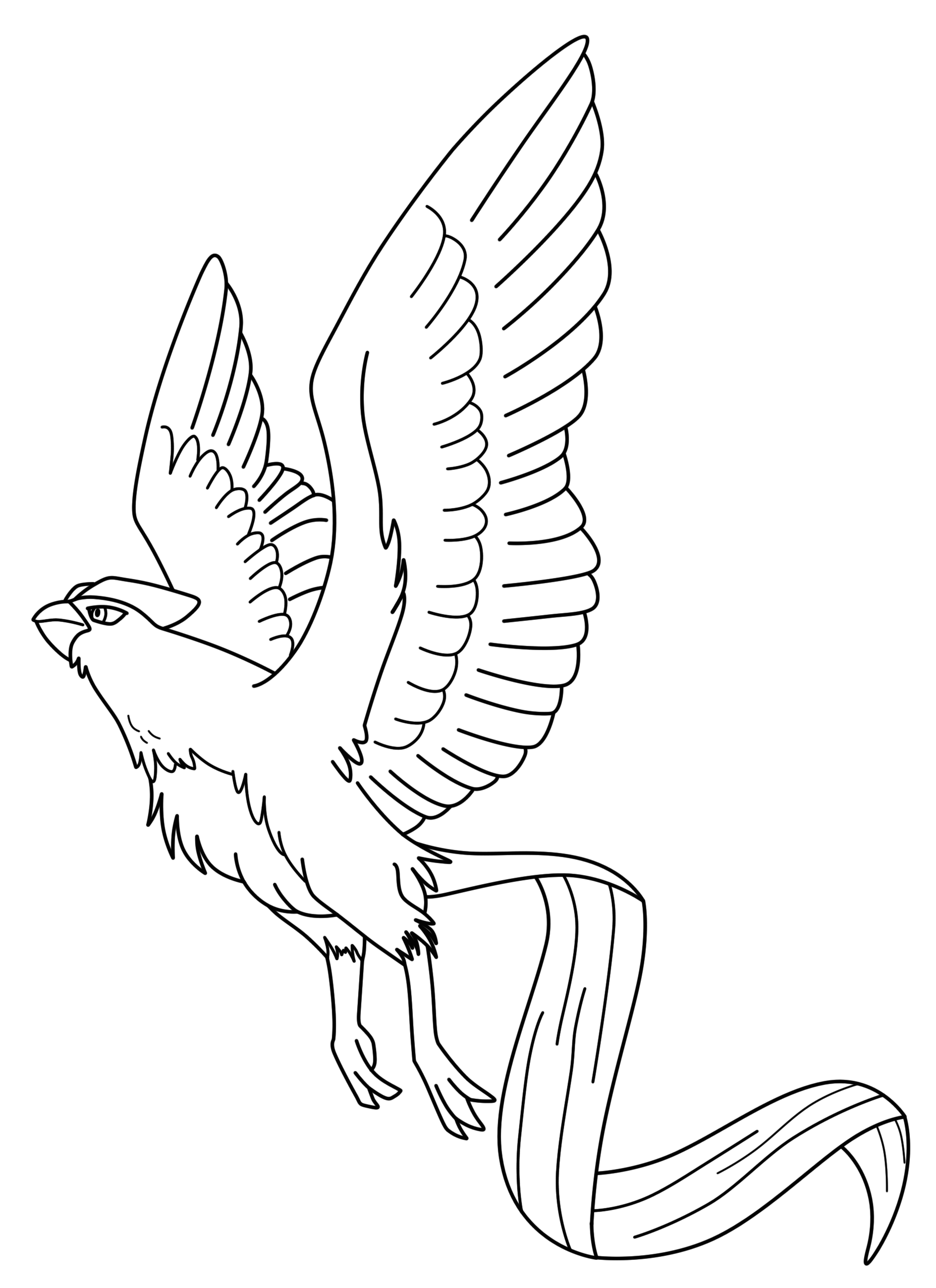 1889x2600 Articuno Coloring Pages