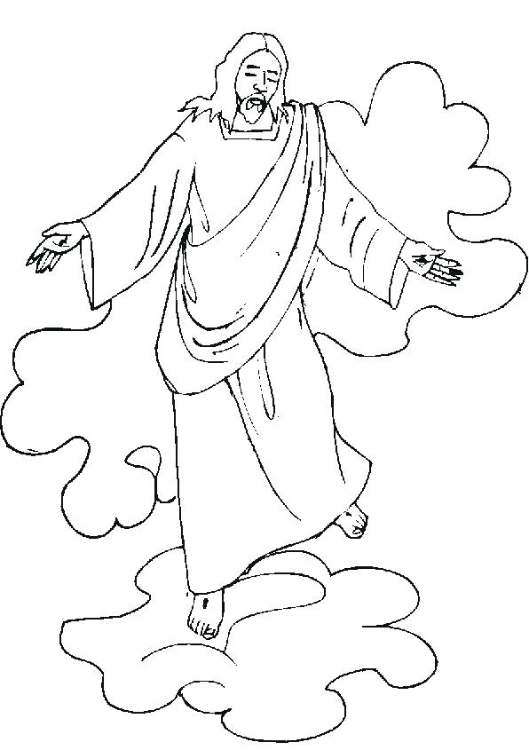 Ascension Coloring Page at GetColorings.com | Free printable colorings ...