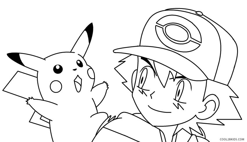Printable Pikachu Coloring Pages For Kids Cool2bkids 850x490 Printable Pikachu Coloring Pages For Kids Cool2bkids