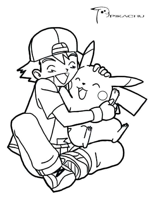 Pikachu Color Pages Ash And Coloring Pages Color Page New Free 600x840 Pikachu Color Pages Ash And Coloring Pages Color Page New Free