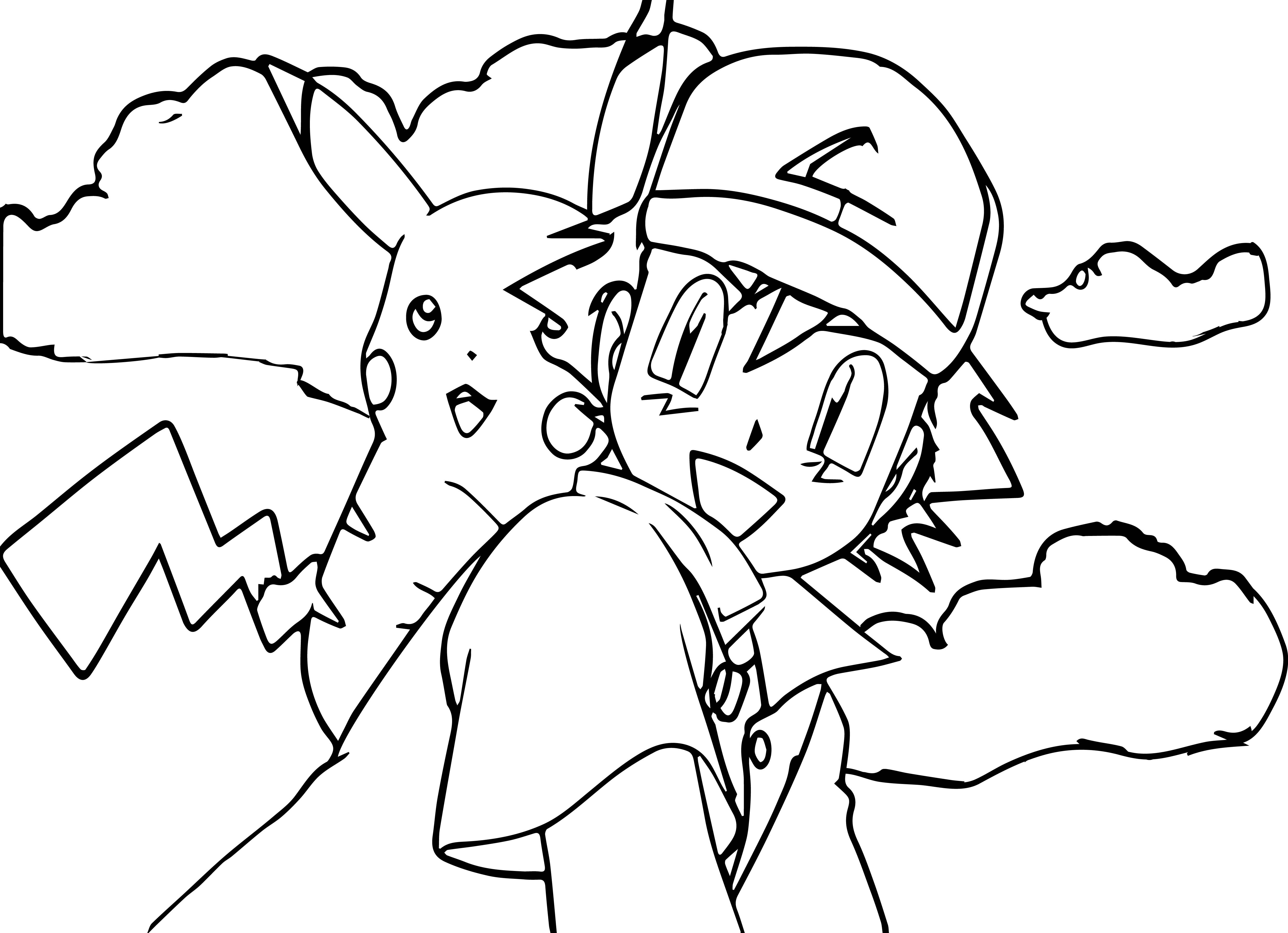 Pokemon Coloring Pages For Your Kids Noticeable Ash Tixac 4946x3581 Pokemon Coloring Pages For Your Kids Noticeable Ash Tixac