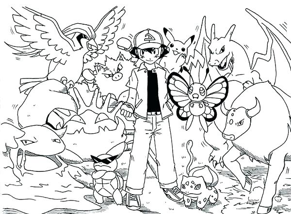 600x442 Pokemon Coloring Page Amazing Coloring Book Pages Print Coloring