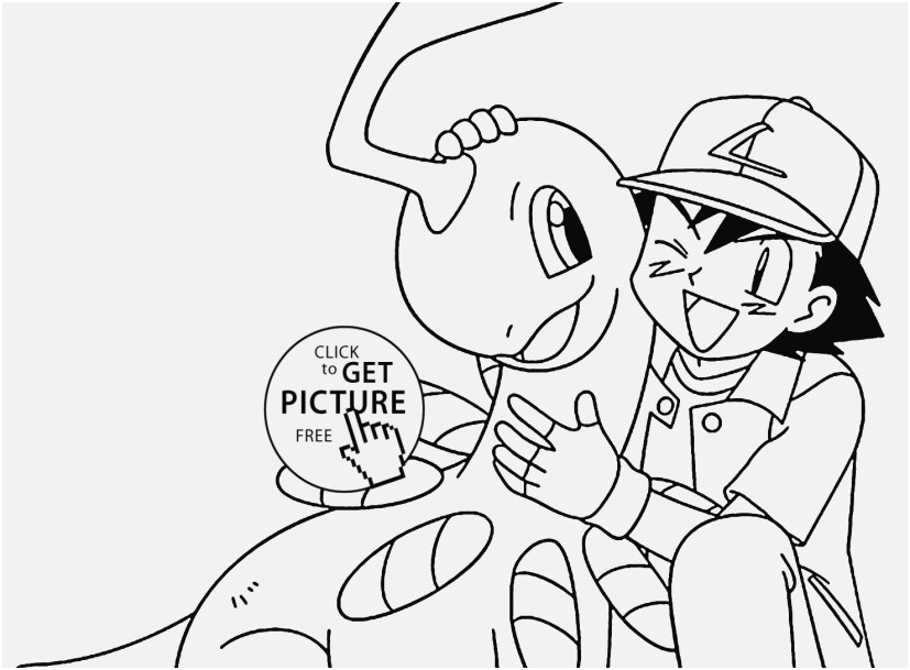 827x609 Ash Coloring Pages Gallery Pokemon Coloring Pages Ash Luxury Ash