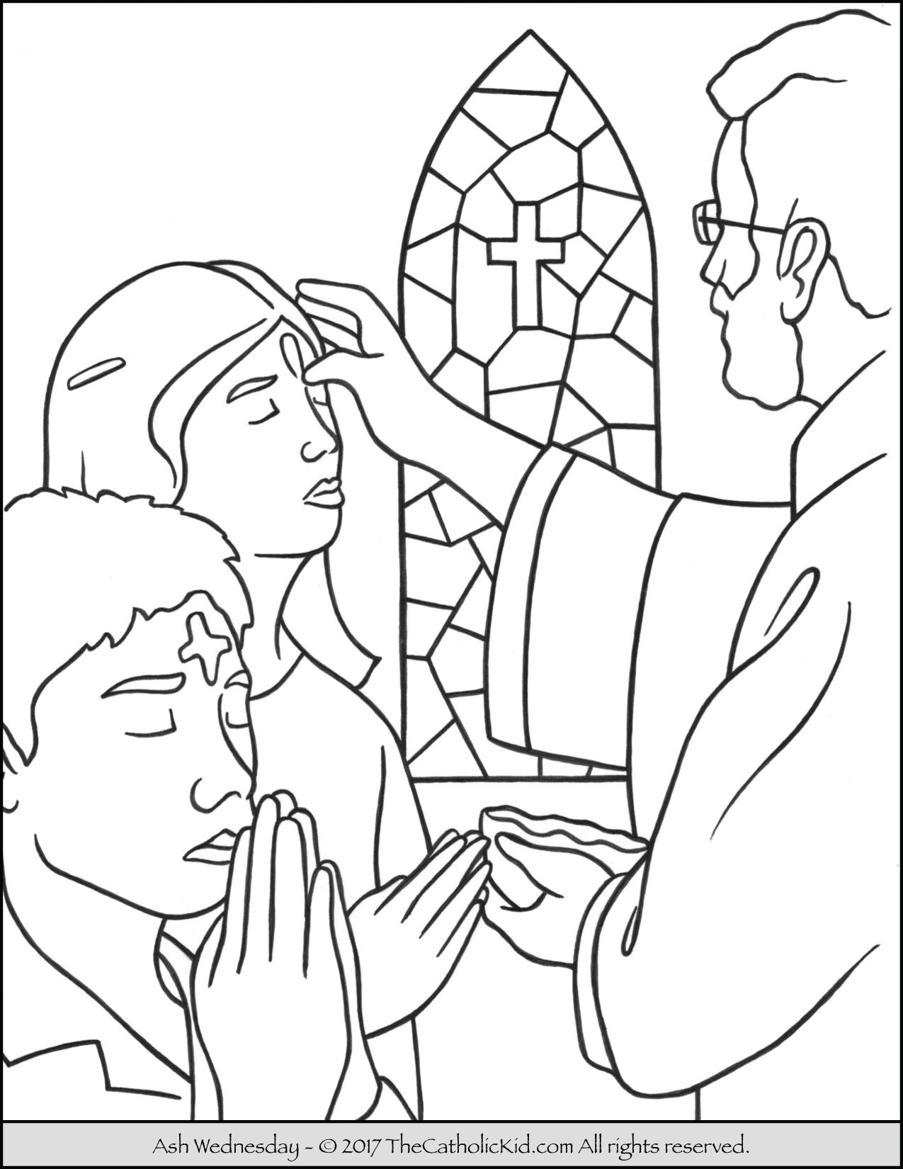 Ash Wednesday Coloring Page Catholic Coloring Pages For Kids 1275x1650 Ash Wednesday Coloring Page Catholic Coloring Pages For Kids