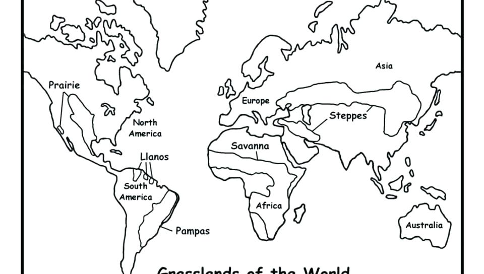 960x544 Asia Coloring Map Blank Map Of Coloring Pages For Kids Book Covers