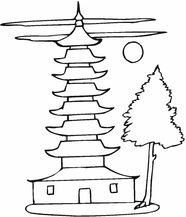 Asia Coloring Page at GetColorings.com | Free printable colorings pages ...