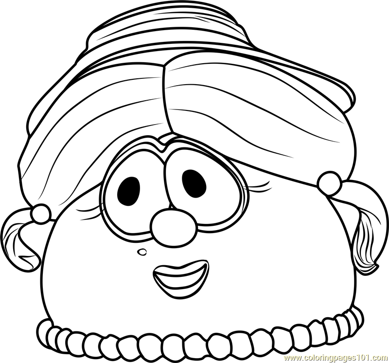 Madame Blueberry Coloring Page 800x746 Madame Blueberry Coloring Page