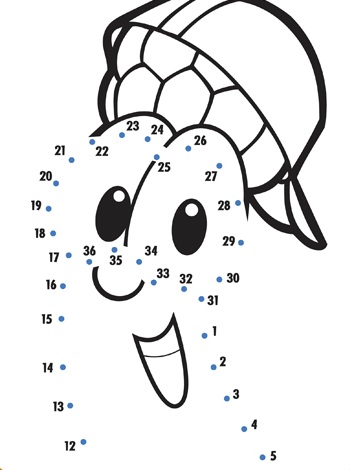 Veggie Tales Junior Asparagus Dot To Dot Free Coloring Pages 350x470 Veggie Tales Junior Asparagus Dot To Dot Free Coloring Pages