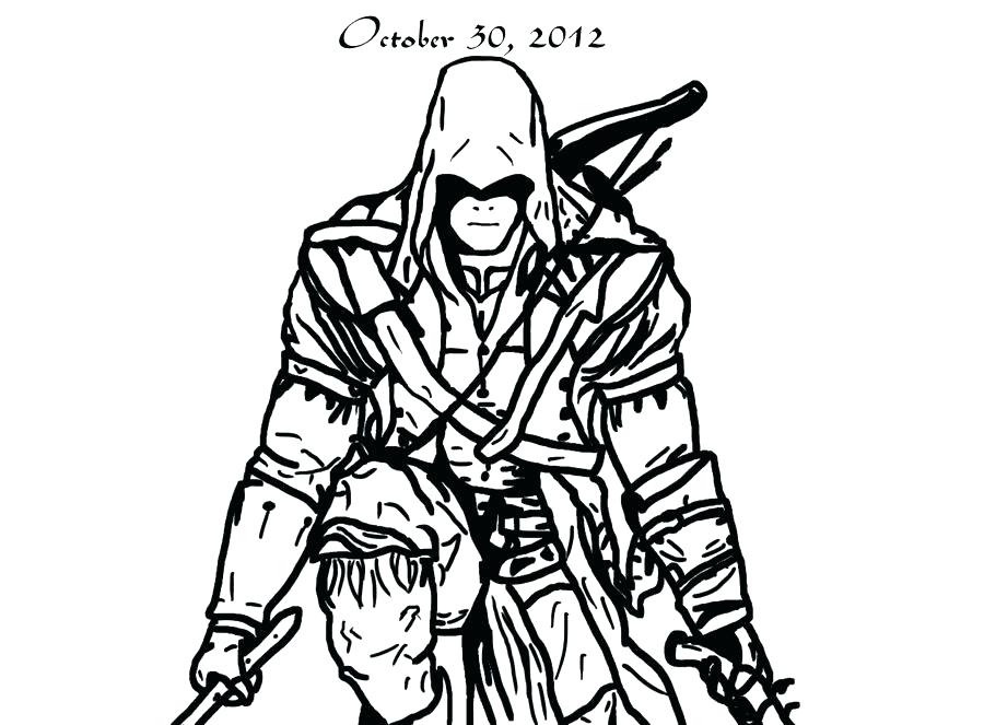 900x663 Assassins Creed Coloring Pages Coloring Page Assassins Creed Video
