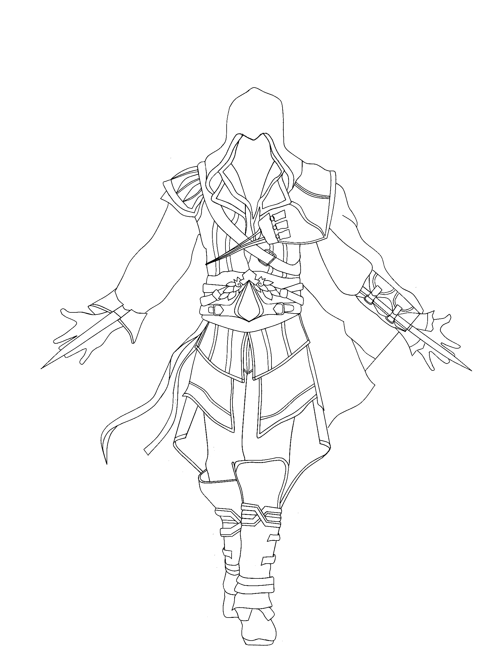 1641x2290 New Free Assassin Creed Coloring Pages Free Coloring Pages Download
