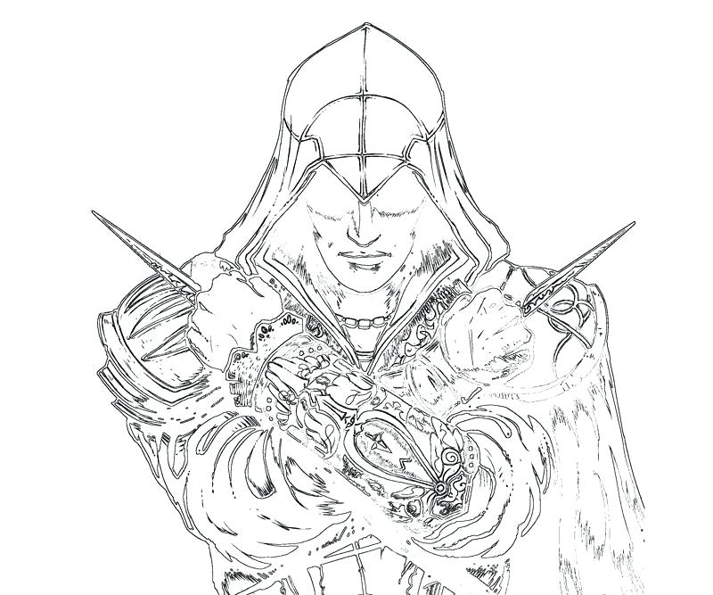 800x667 Assassin Creed Coloring Pages To Print