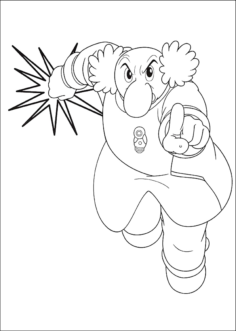 1000x1400 Astro Boy Coloring Pages