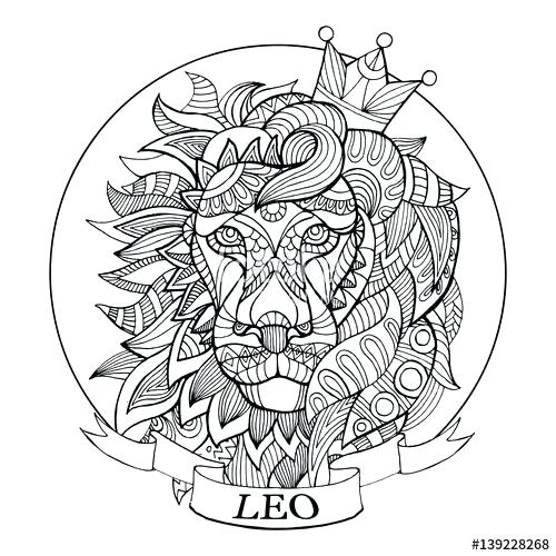 Zodiac Coloring Pages Zodiac Sign Coloring Page For Adults Free 500x500 Zodiac Coloring Pages Zodiac Sign Coloring Page For Adults Free