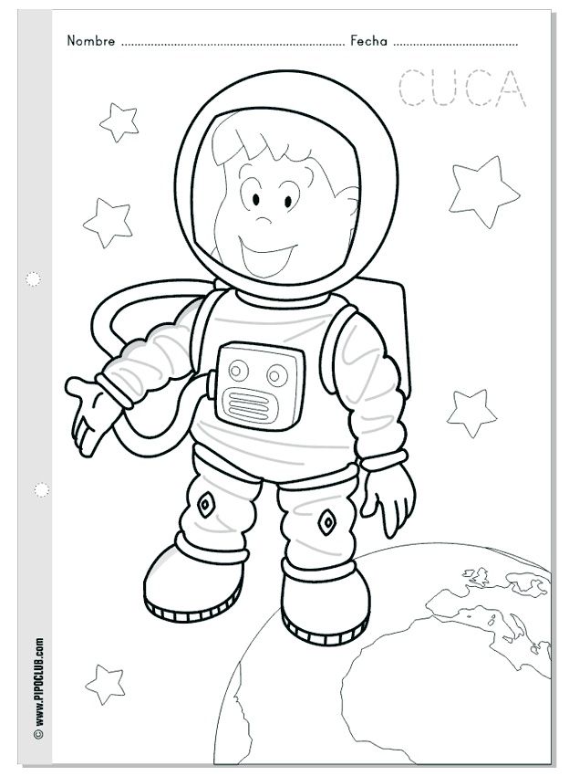 Free Printable Astronaut Coloring Page Crafts And Worksheets 624x850 Free Printable Astronaut Coloring Page Crafts And Worksheets