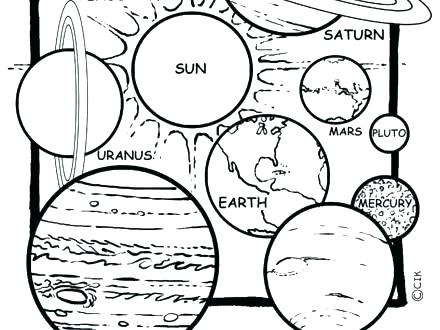 440x330 Solar System Coloring Pages Solar System Printable Coloring Pages