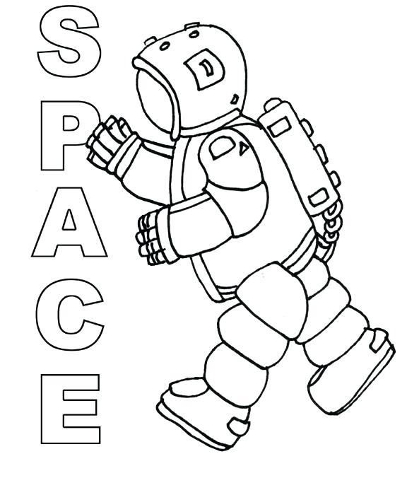 576x700 Astronomy Coloring Pages Cosmonaut Astronomy Coloring Pages Free