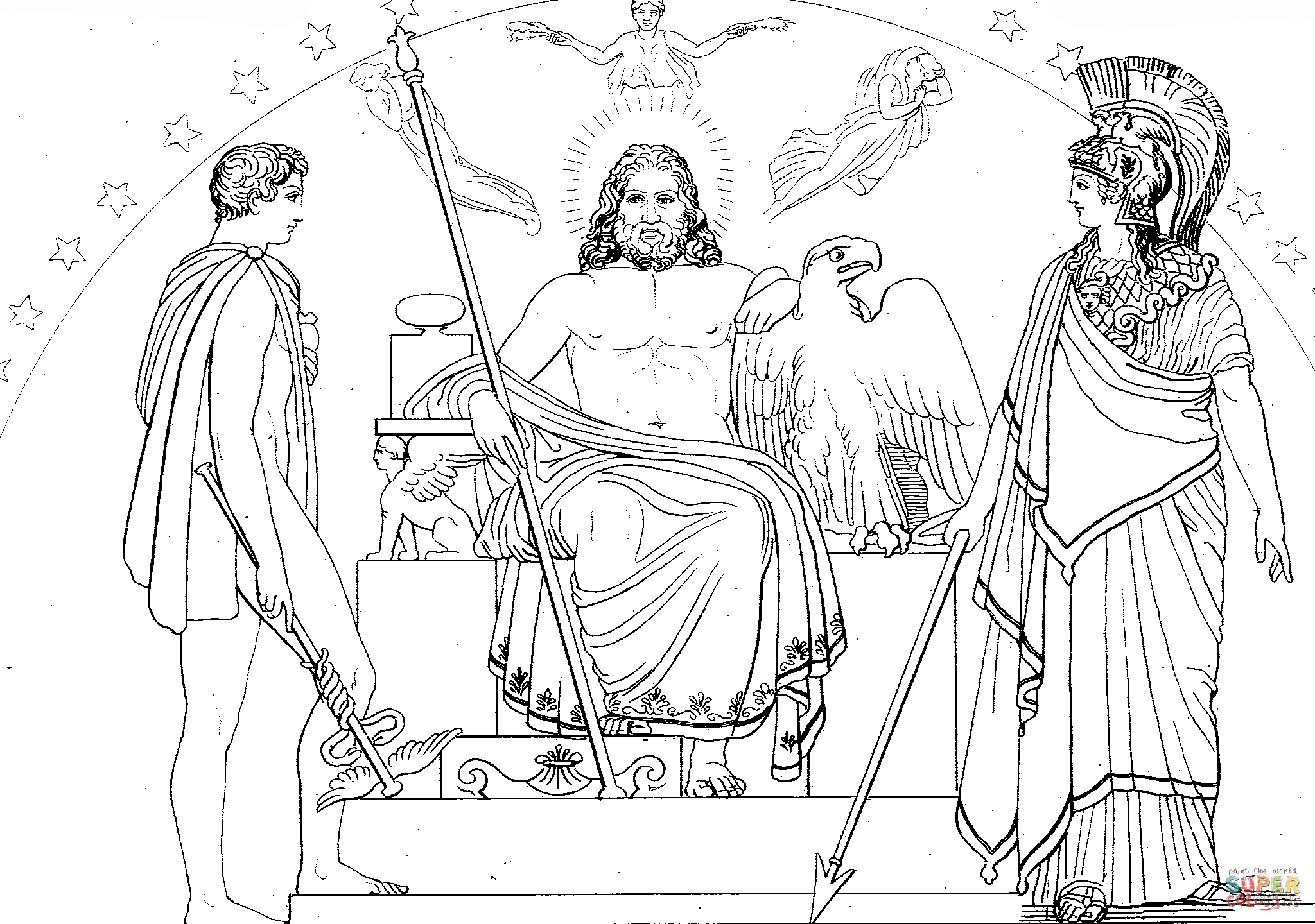 Astounding Athena Coloring Page For Kids With Spear Pages Goddess 2048x1440 Astounding Athena Coloring Page For Kids With Spear Pages Goddess