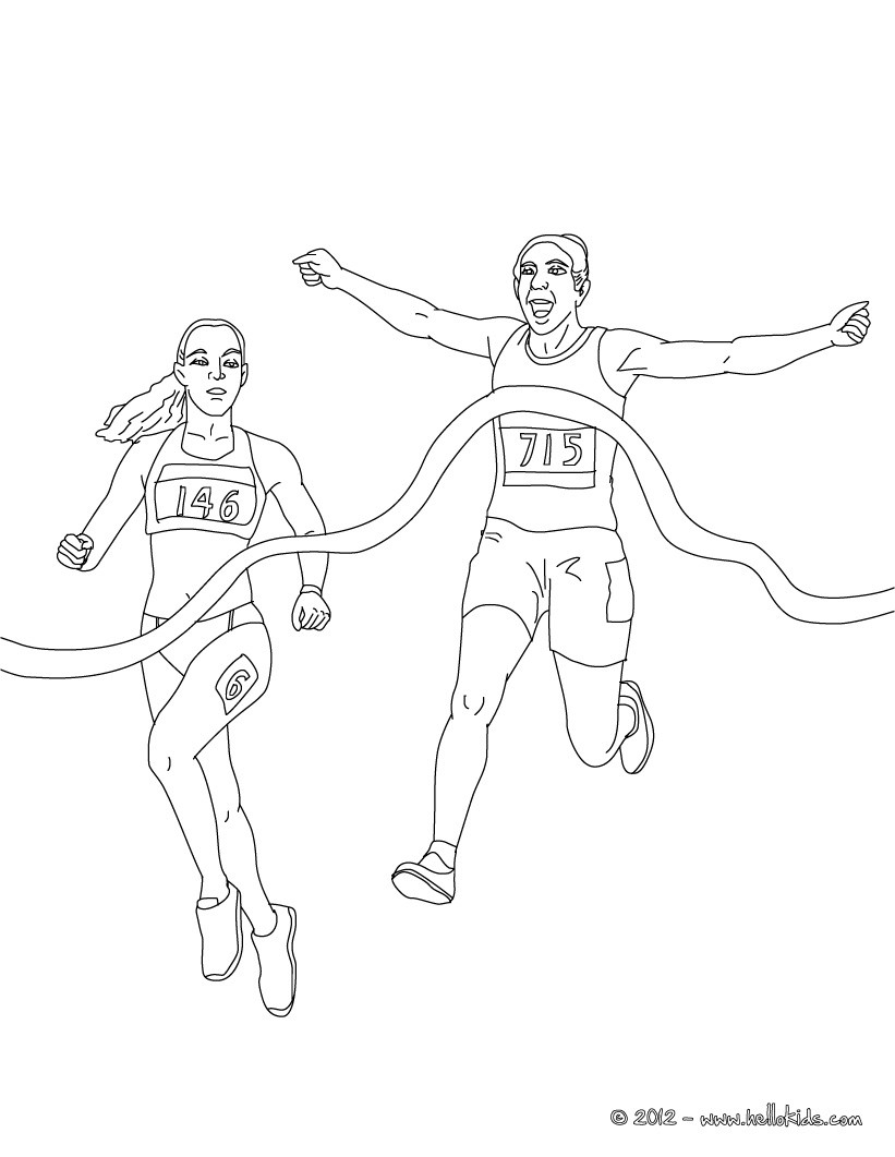 821x1061 Free Printable Athletics Coloring Pages For Kids. Enjoy This 400m