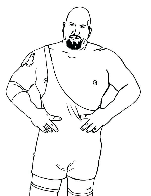 600x776 Wwe Color Pages Wrestling Athlete Coloring Page Best Of Luck