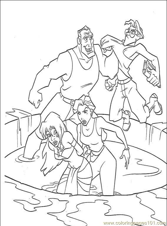Atlantis The Lost Empire Coloring Page Coloring Pages 567x766 Atlantis The Lost Empire Coloring Page Coloring Pages