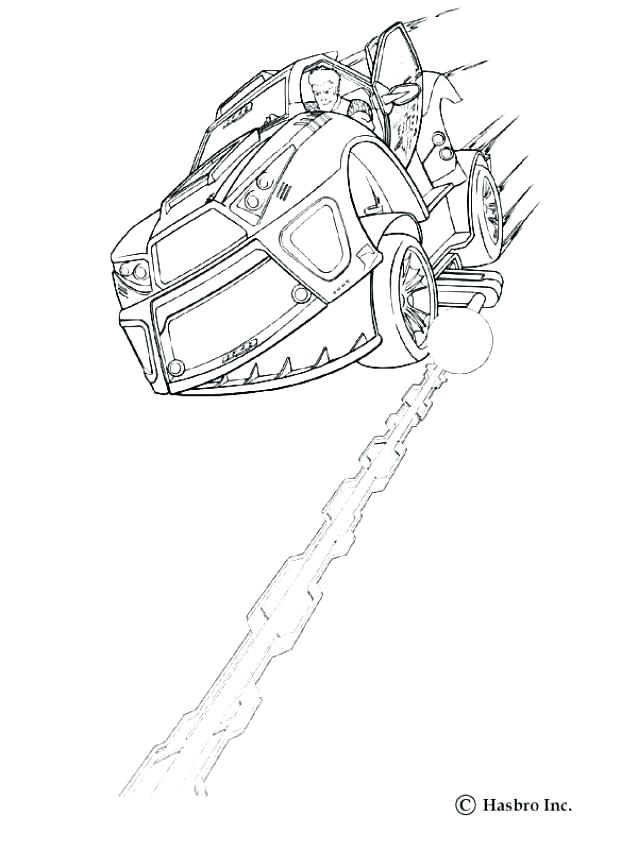 638x850 Super Heros Coloring Pages Action Man Atom Electronic Car Coloring