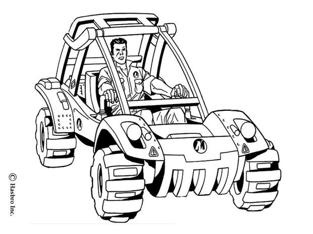 Action Man's Super Atv Coloring Pages 620x465 Action Man's Super Atv Coloring Pages
