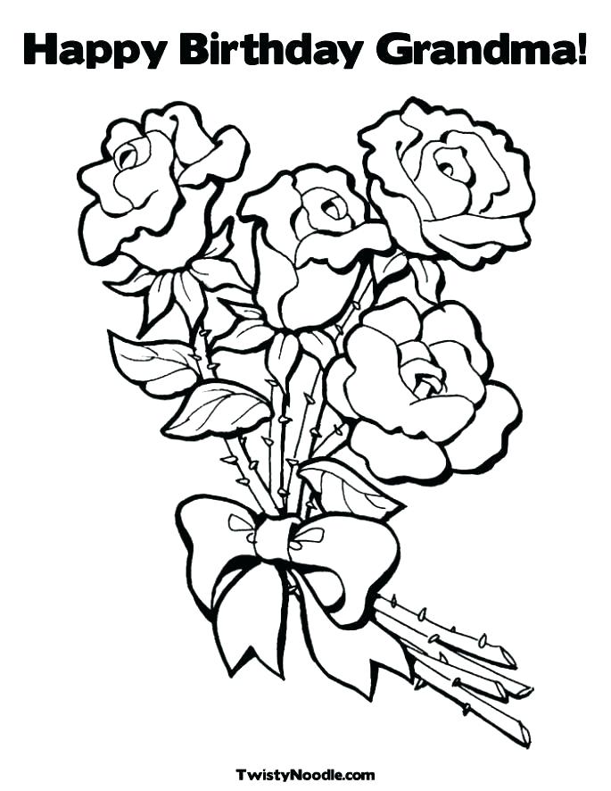 Birthday Color Page Birthday Color Pages Love To Receipt Present 685x886 Birthday Color Page Birthday Color Pages Love To Receipt Present