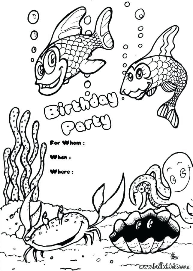 Birthday Color Pages Birthday Coloring Page Happy Birthday 643x900 Birthday Color Pages Birthday Coloring Page Happy Birthday
