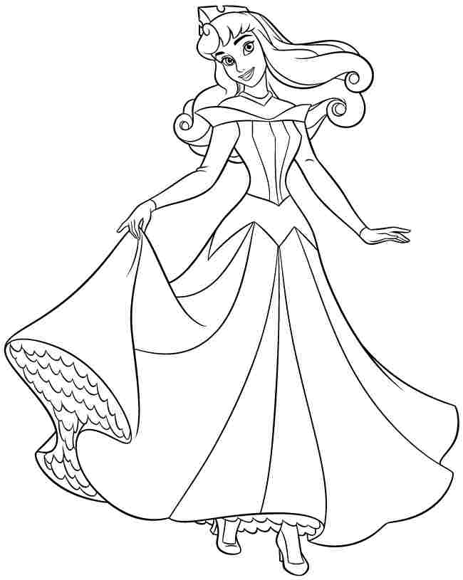 Princess Aurora Coloring Pages Pictures Aurora Coloring Pages 75 650x815 Princess Aurora Coloring Pages Pictures Aurora Coloring Pages 75