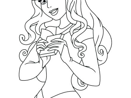 Aurora Coloring Pages Princess Aurora In Sleeping Beauty Coloring 440x330 Aurora Coloring Pages Princess Aurora In Sleeping Beauty Coloring
