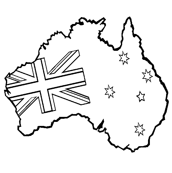 552x555 Australia Coloring Page Amp Coloring Book
