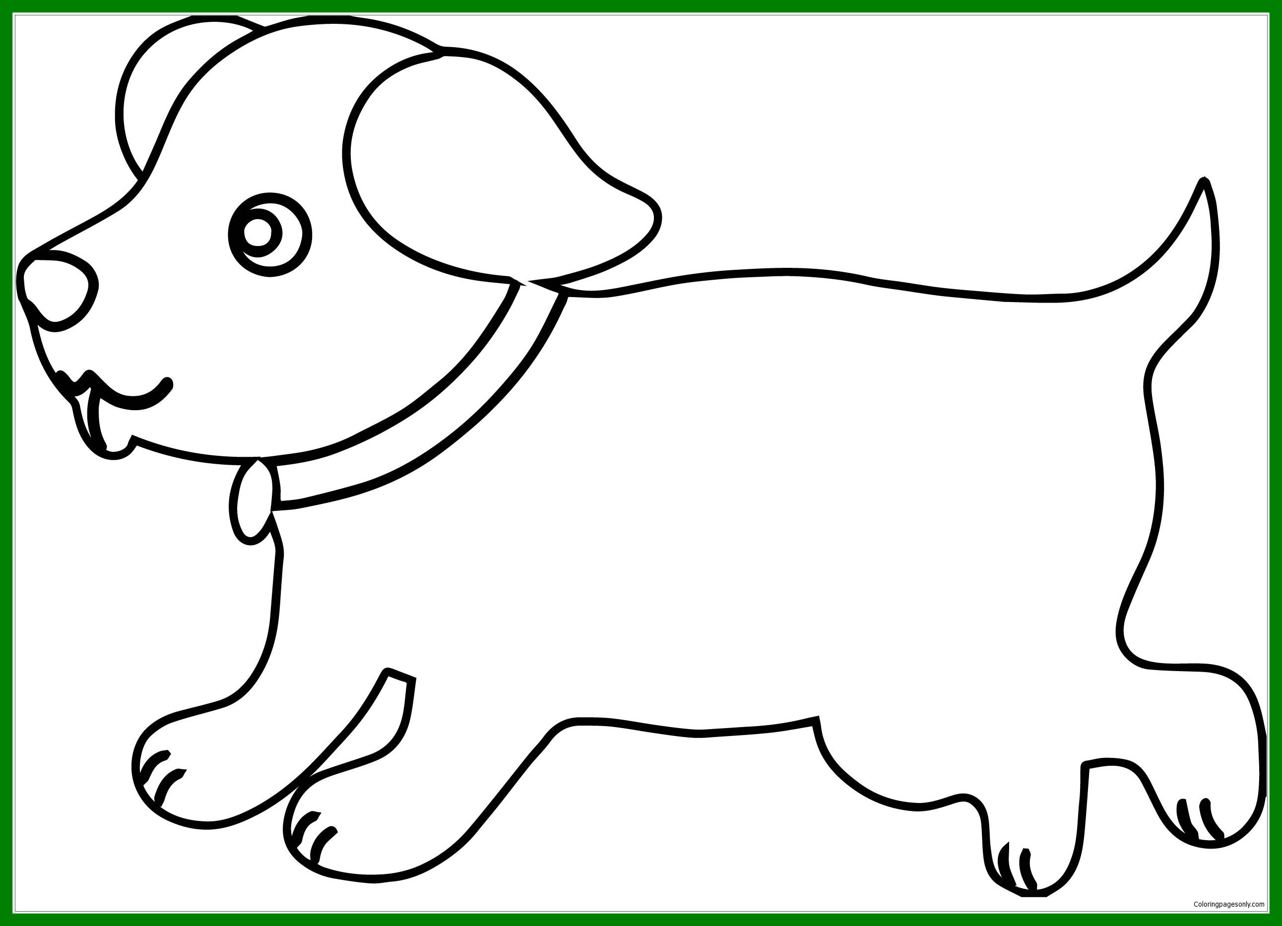 Astonishing Puppy Outline Dog Coloring Page Online Of Ideas 2584x1867 Astonishing Puppy Outline Dog Coloring Page Online Of Ideas