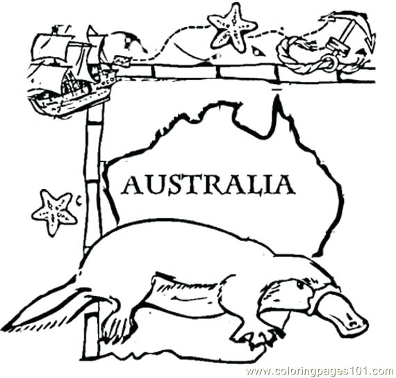 570x544 Australian Coloring Pages S Australian Money Coloring Pages