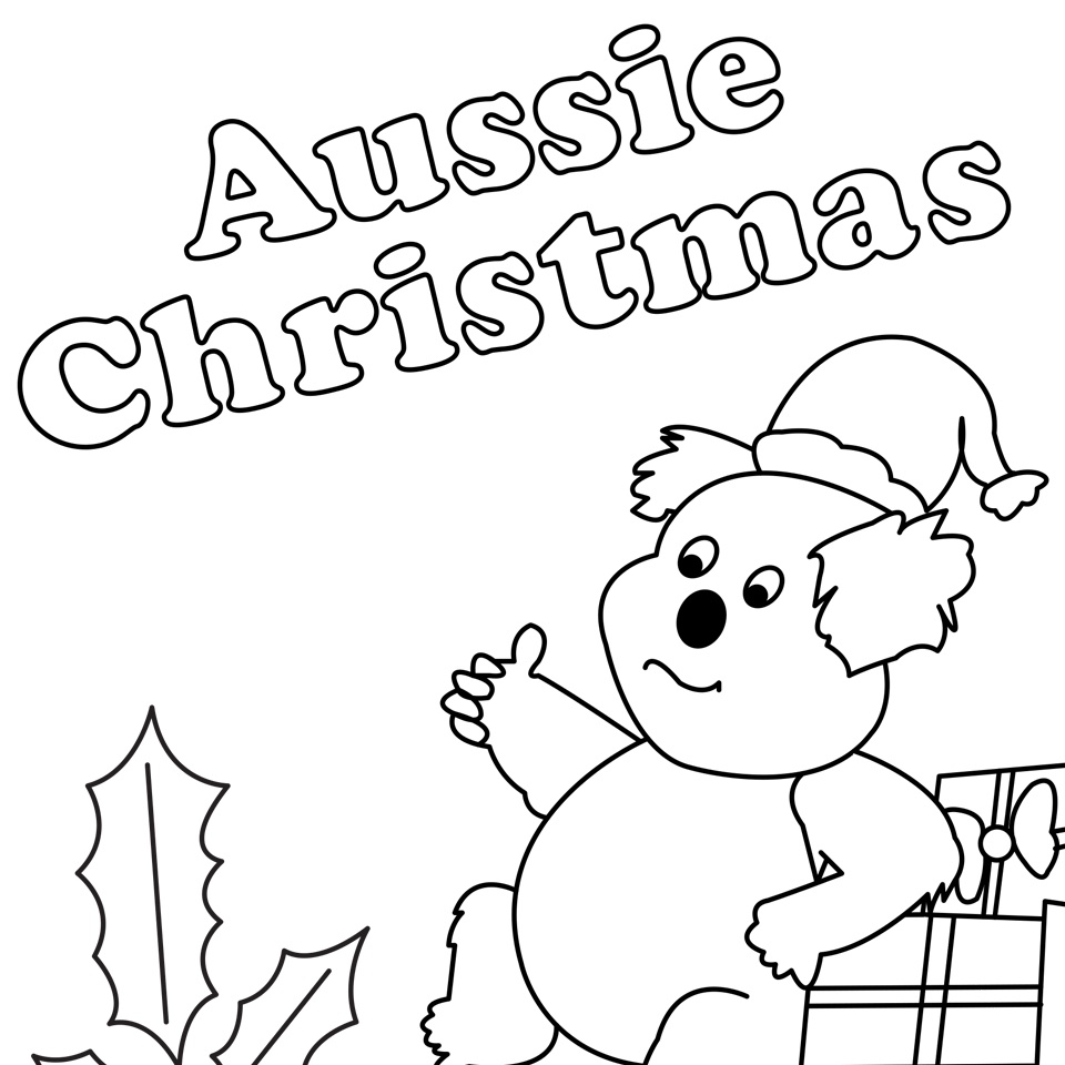 960x960 Australia Coloring Pages