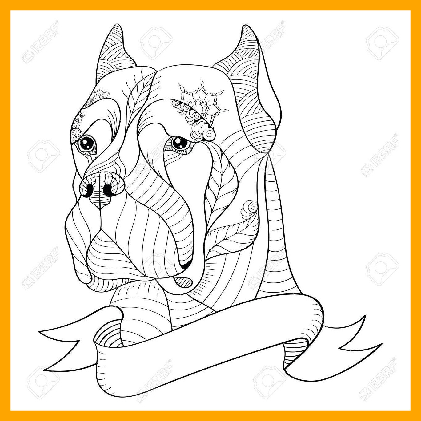 1368x1367 Amazing Australian Shepherd Coloring Pages Finest Tricolor Puppy
