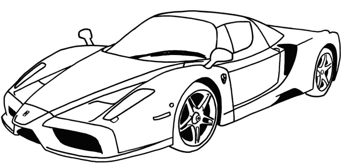 700x341 Skillful Design Car Coloring Pages Outstanding Sports 92 On Free