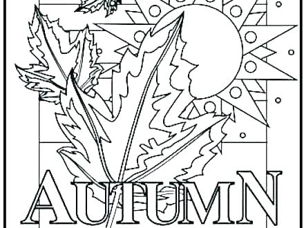 440x330 Coloring Pages Fall Printable