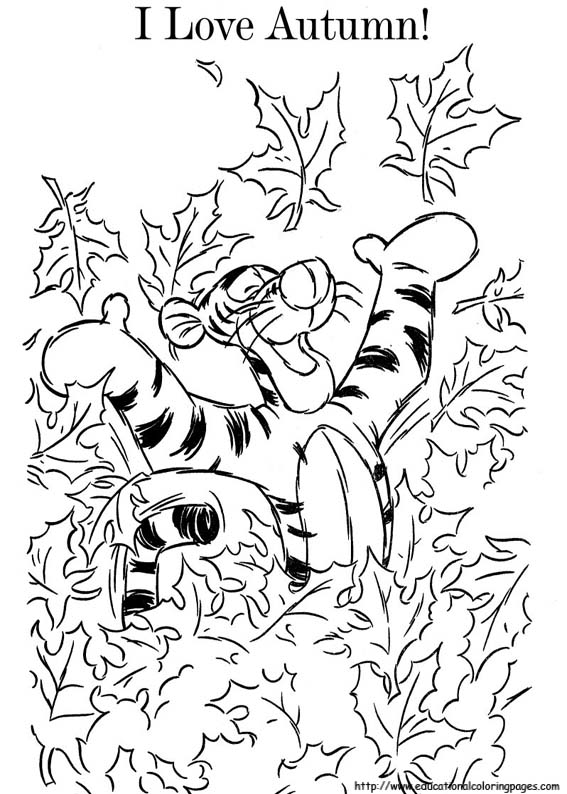 Autumn Coloring Pages 567x794 Autumn Coloring Pages