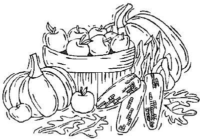 Autumn Coloring Pages 400x279 Autumn Coloring Pages